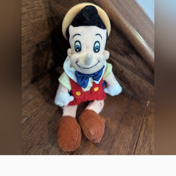 Disney Jiminy Cricket Plush Stuffed Toy. 9" Snap Toys - Picture 5 of 5
